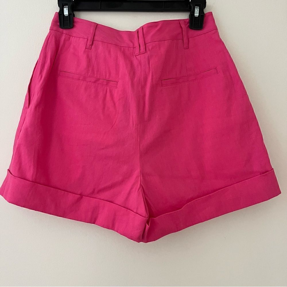Rag and Bone Linen Ivy Shorts in Pink, Size 4, NWT - Picture 10 of 10